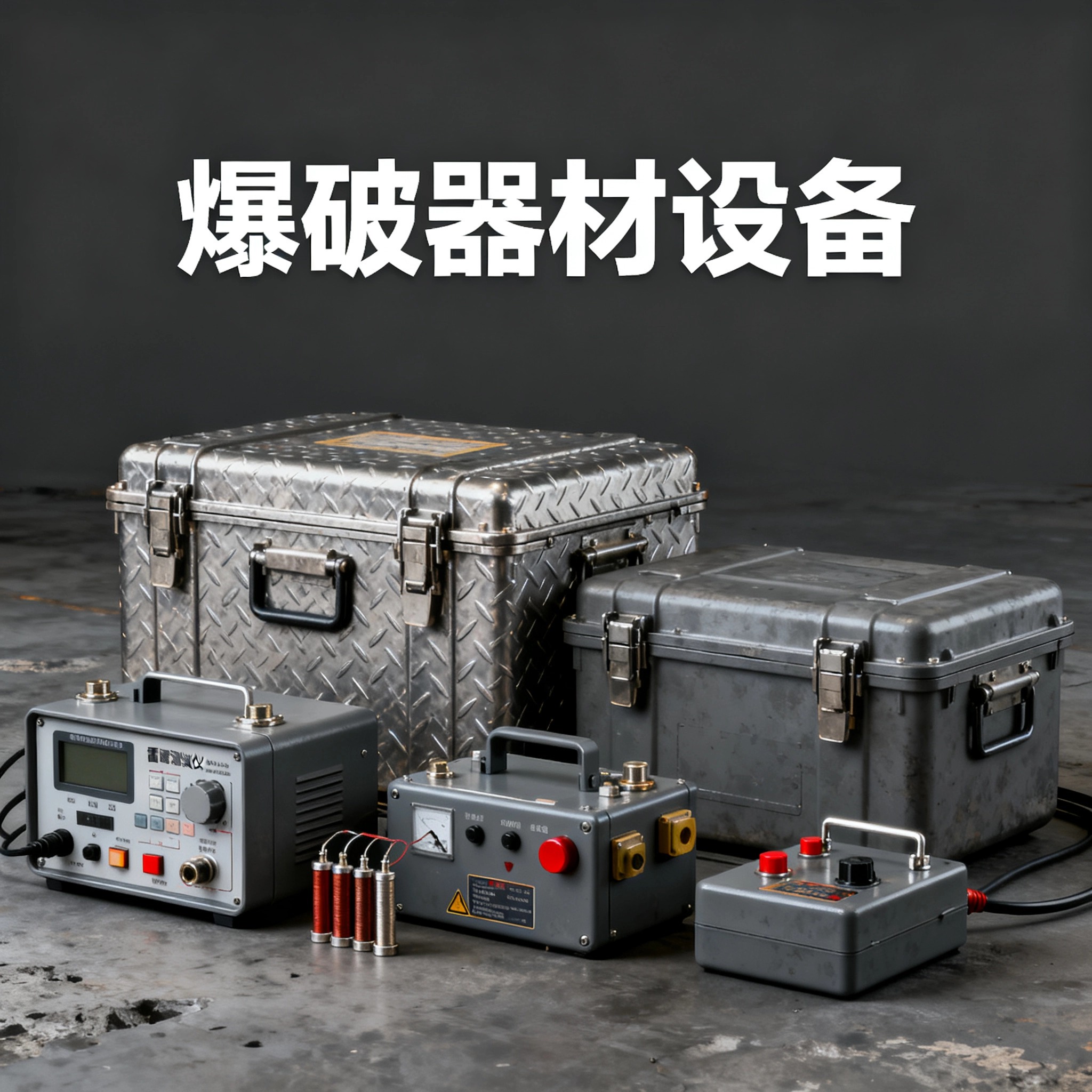 江川爆破工程师的“兵器库”：常用器材一册通